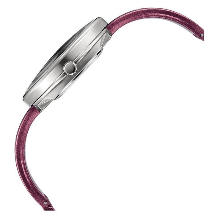 Fastrack Vyb Siren Quartz Analog Maroon Dial Metal Strap Watch for Girls FV60004KM01W