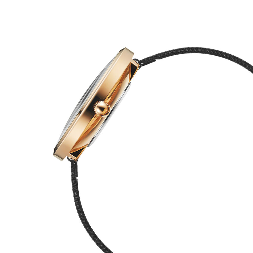 Fastrack Vyb Manifester Quartz Analog Black Dial Stainless Steel Strap Watch for Girls FV60006KM01W