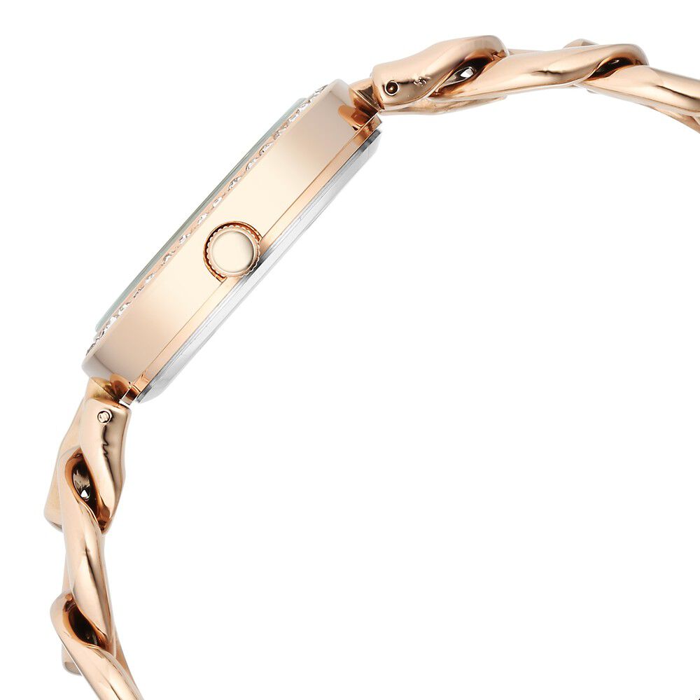 Fastrack Vyb Showstopper Quartz Analog Mother Of Pearl Dial Metal Strap Watch for Girls FV60026WM01W