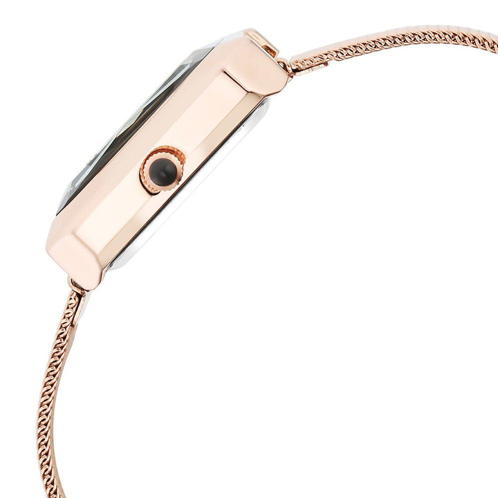 Fastrack Vyb Flare Quartz Analog Grey Dial Stainless Steel Strap Watch for Girls FV60036WM01W