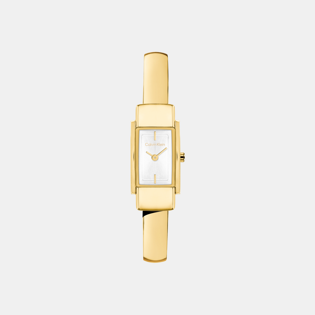 Calvin Klein 25100184 White Dial Women&