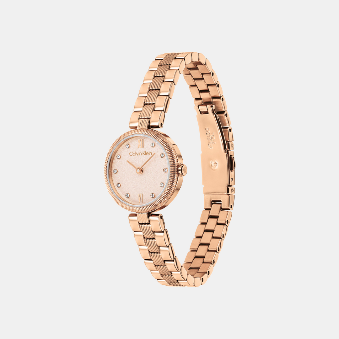 Calvin Klein 25100227 Pink Dial Women&