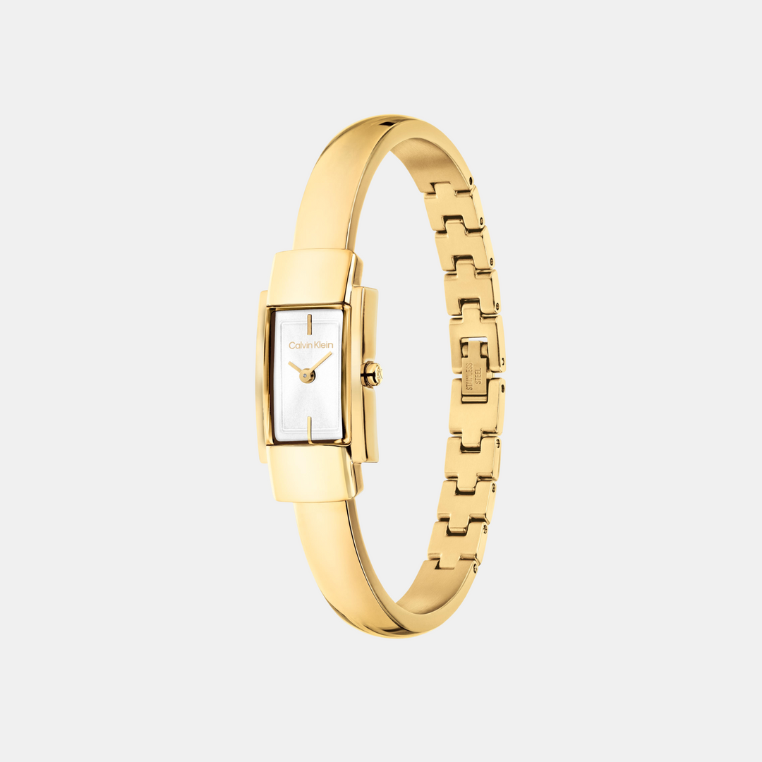Calvin Klein 25100184 White Dial Women&