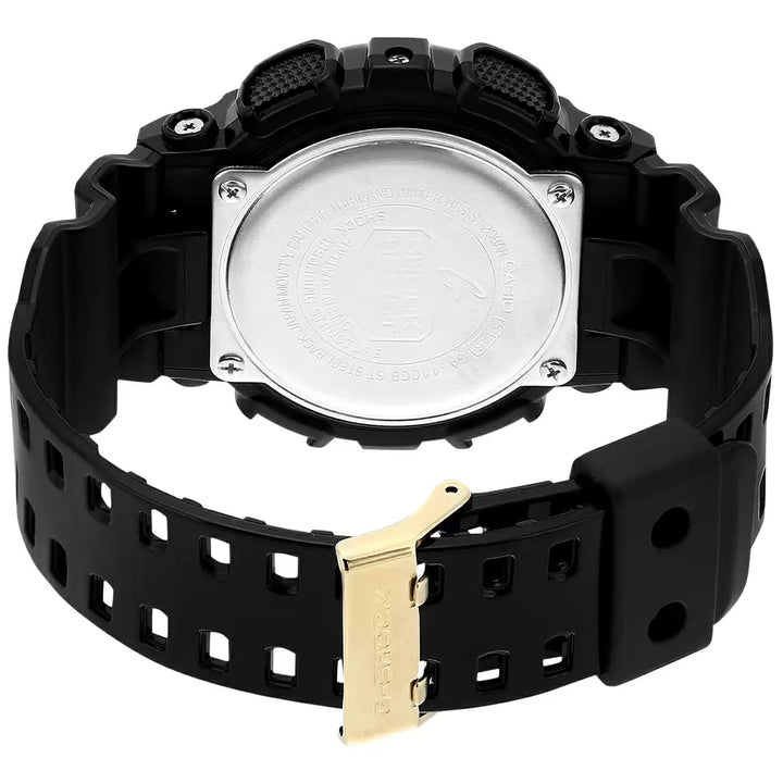 Casio G-Shock GA-100CF-1A9 Analog-Digital Black & Gold Camouflage Men's Watch