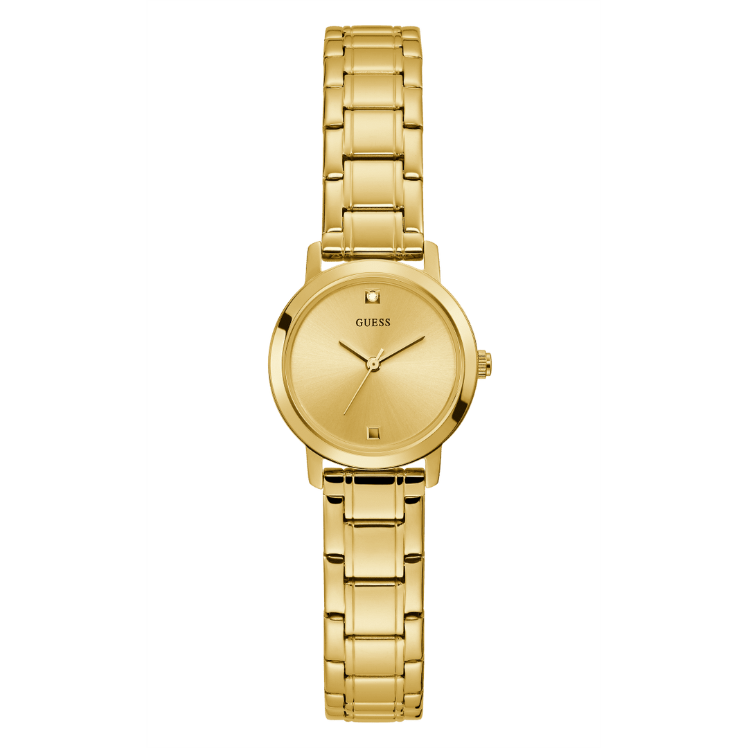 GUESS Ladies Gold Tone Analog Watch