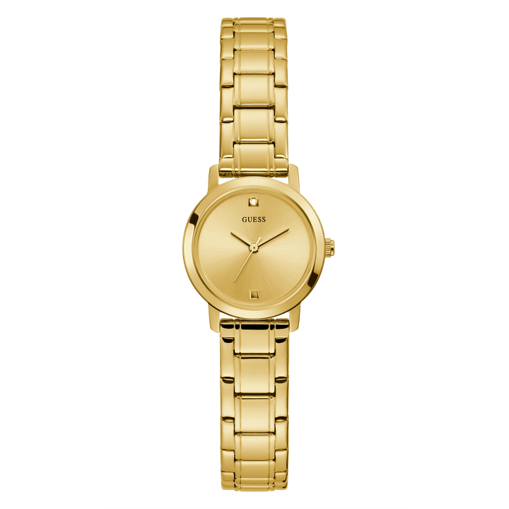 GUESS Ladies Gold Tone Analog Watch