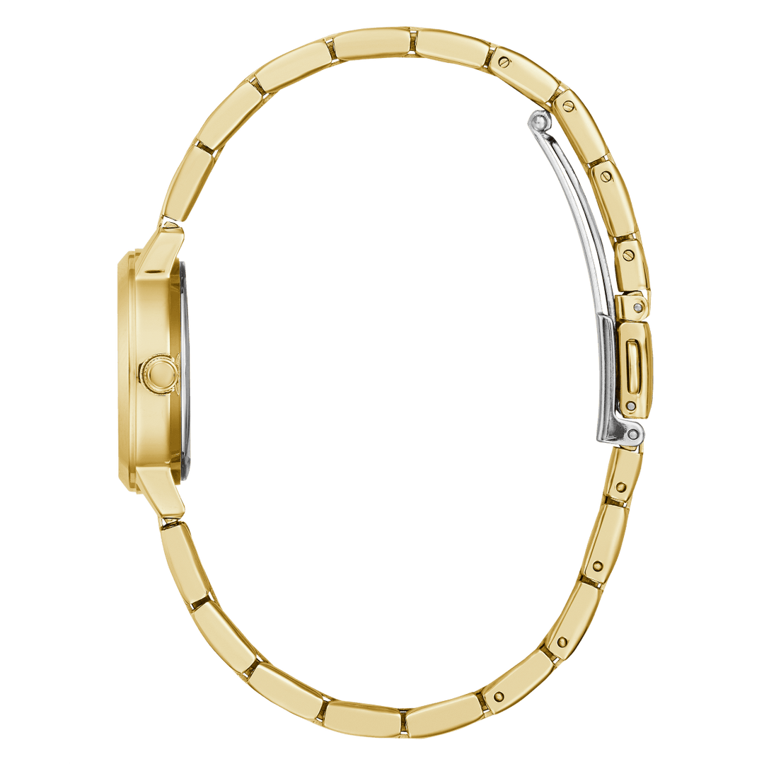 GUESS Ladies Gold Tone Analog Watch