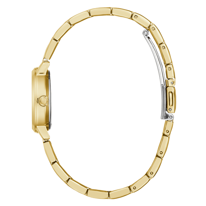 GUESS Ladies Gold Tone Analog Watch