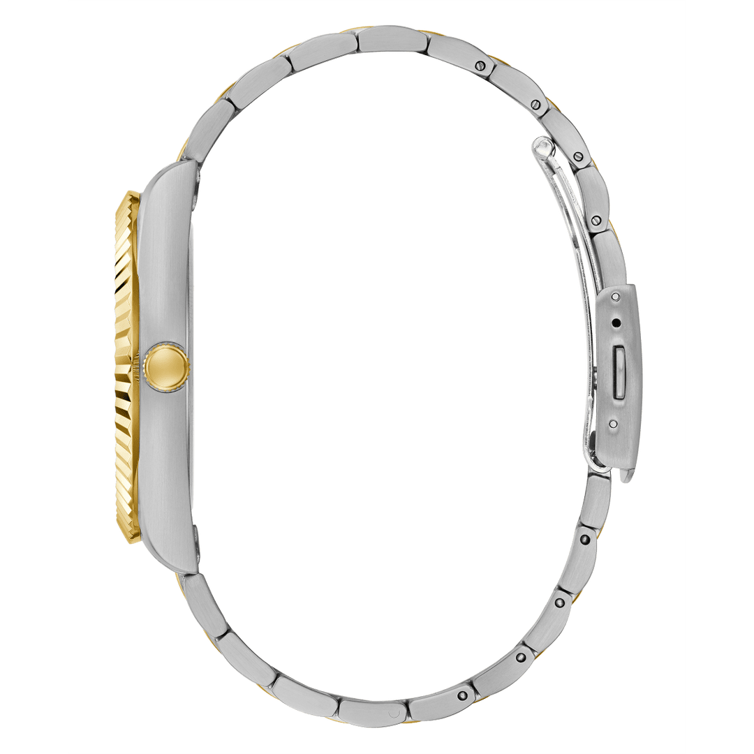 GUESS Mens 2-Tone Day/Date Watch