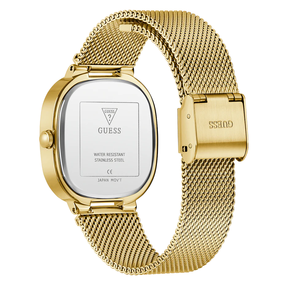 GUESS Ladies Gold Tone Analog Watch GW0354L6