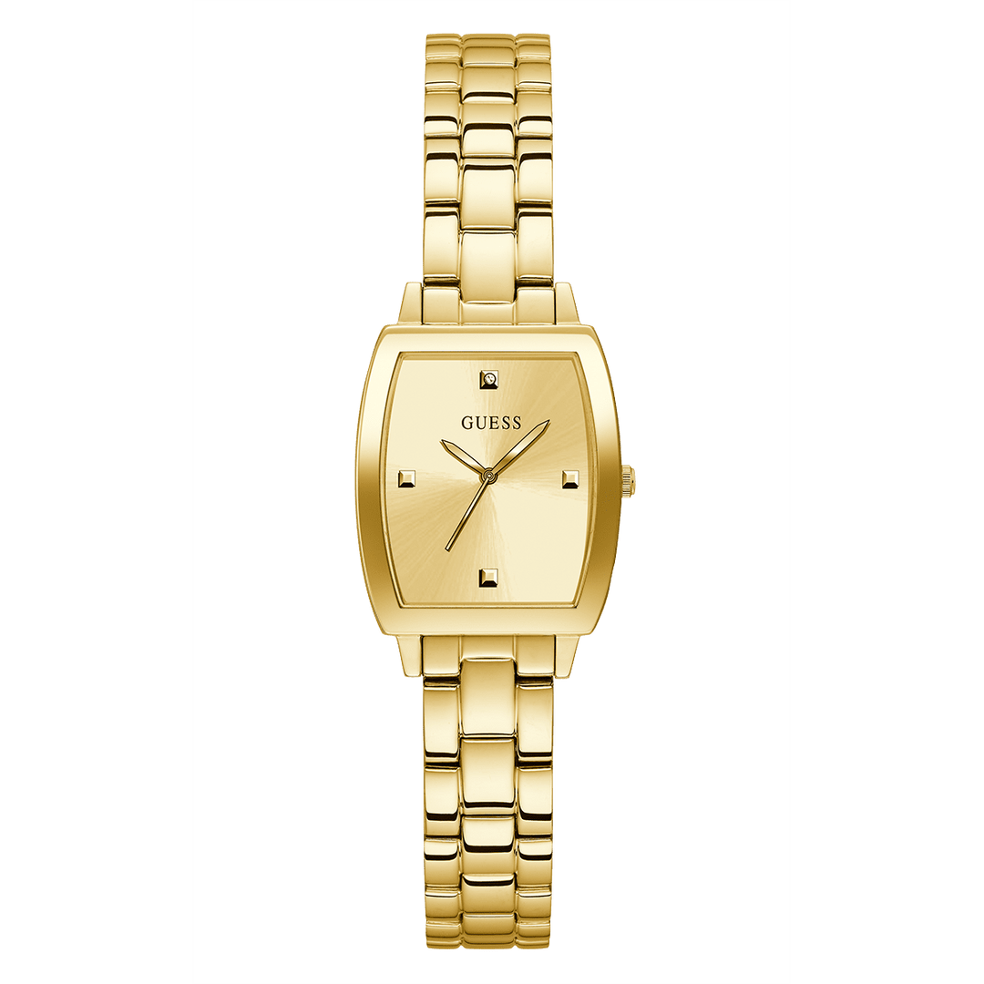 GUESS Ladies Gold Tone Analog Watch