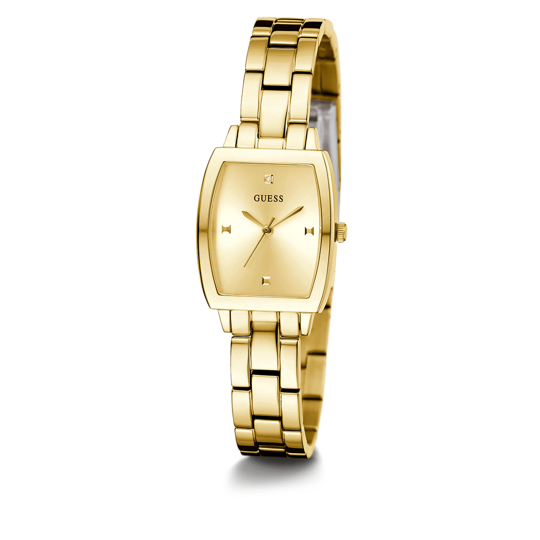 GUESS Ladies Gold Tone Analog Watch
