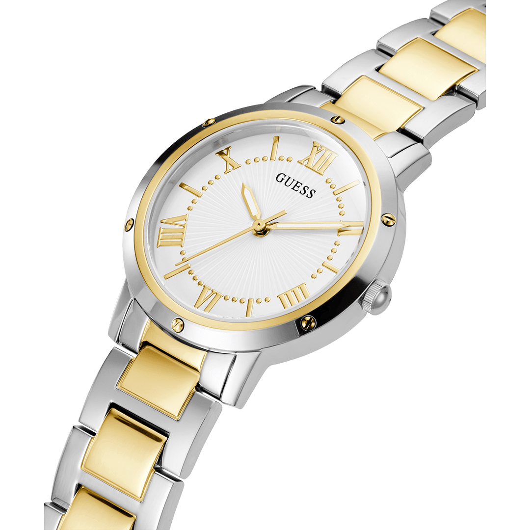 GUESS Ladies 2-Tone Analog Watch