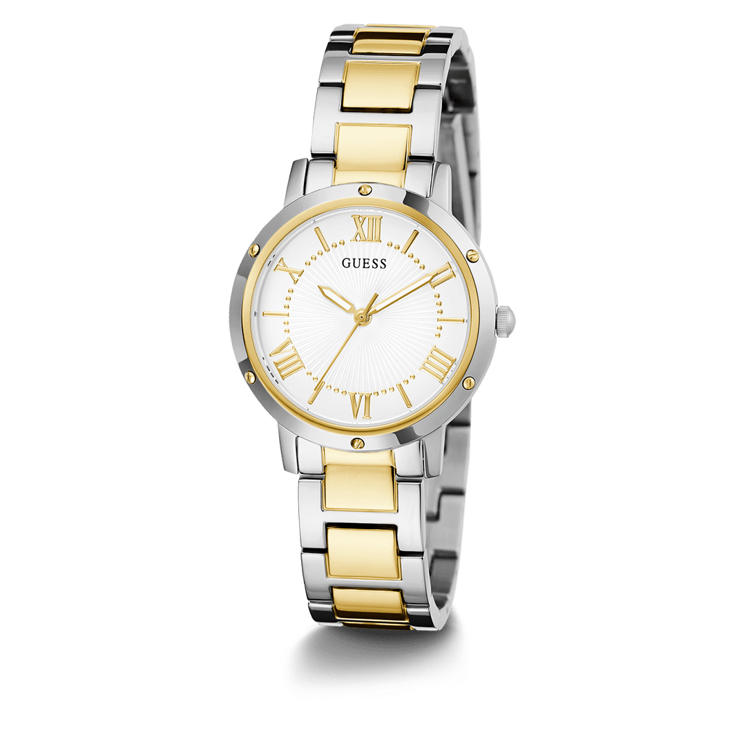 GUESS Ladies 2-Tone Analog Watch
