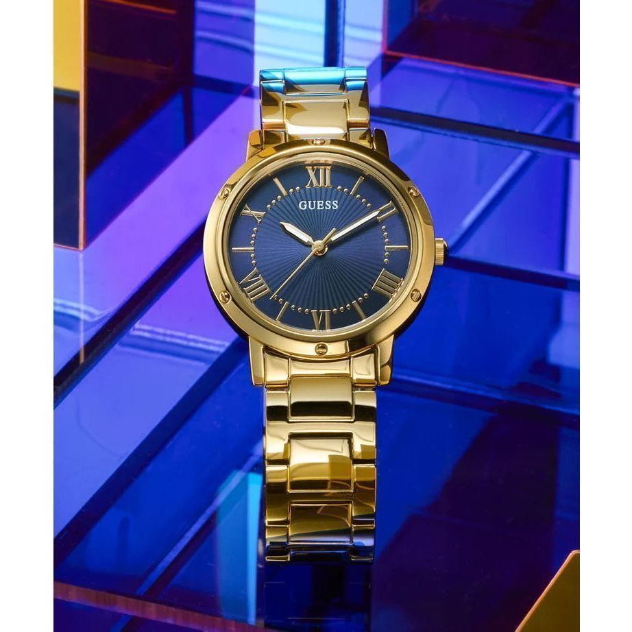 GUESS DAWN Ladies Gold Tone Analog Watch GW0404L4