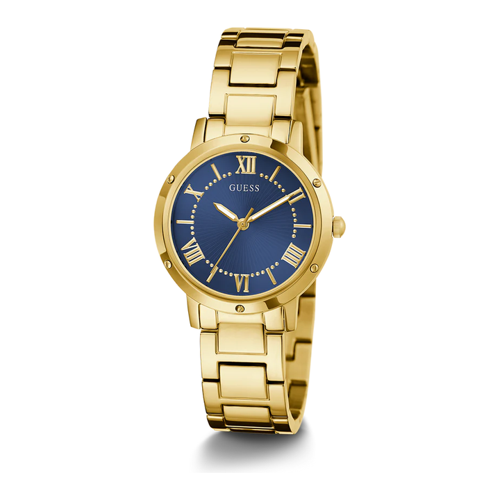 GUESS DAWN Ladies Gold Tone Analog Watch GW0404L4