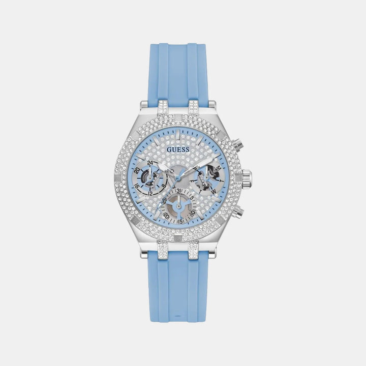 Guess  Women Analog Silicon Watch GW0407L1