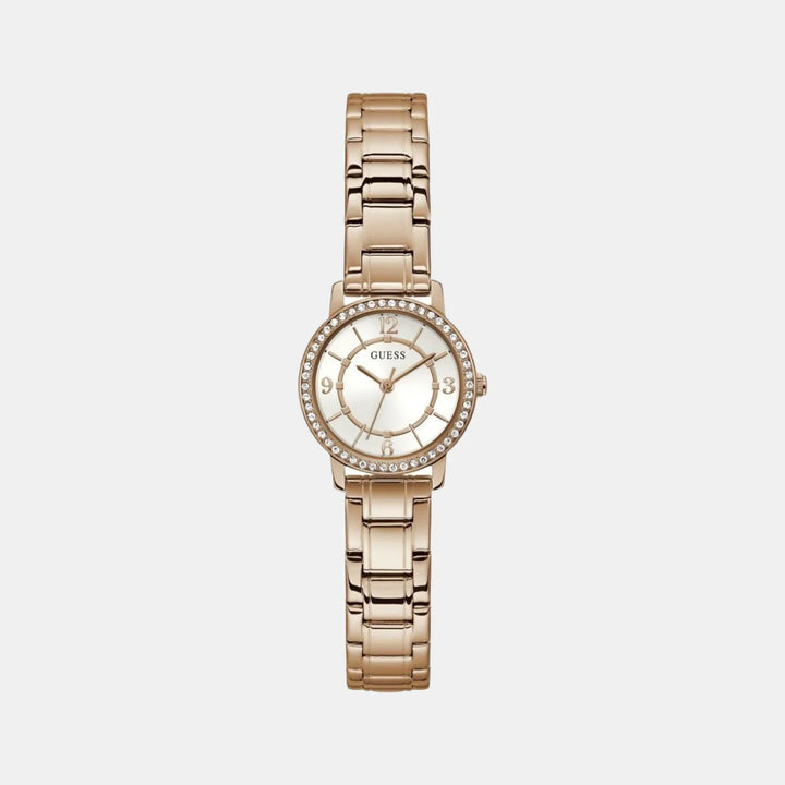 Women's White Analog Stainless Steel Watch GW0468L3