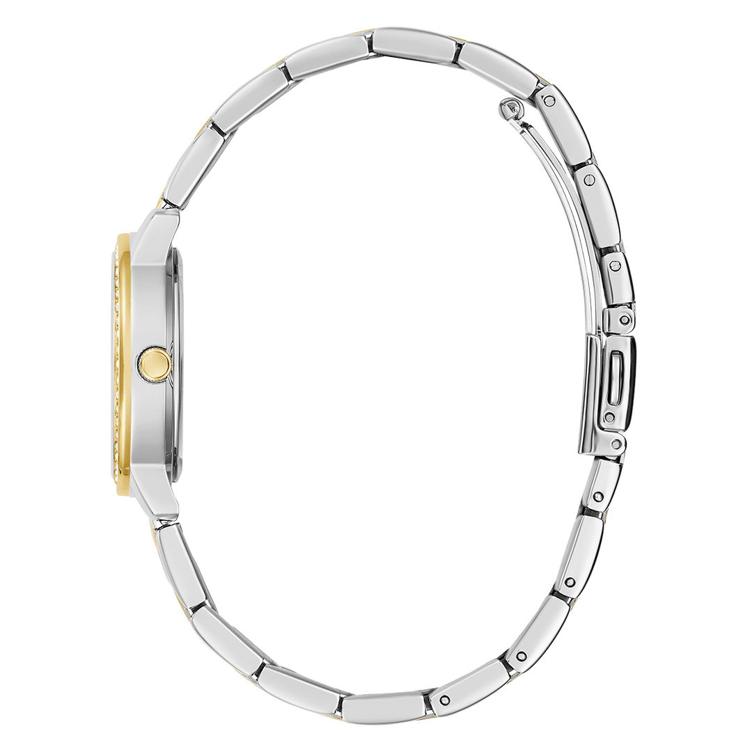 GUESS Ladies Silver Tone/Gold Tone Analog Watch