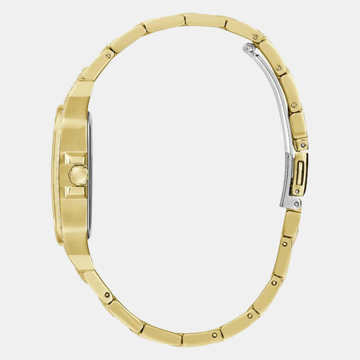 Women White Stainless Steel Chronograph Watch GW0472L2