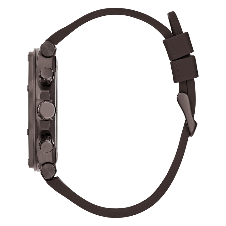 GUESS Mens Chocolate Brown Multi-Function Watch
