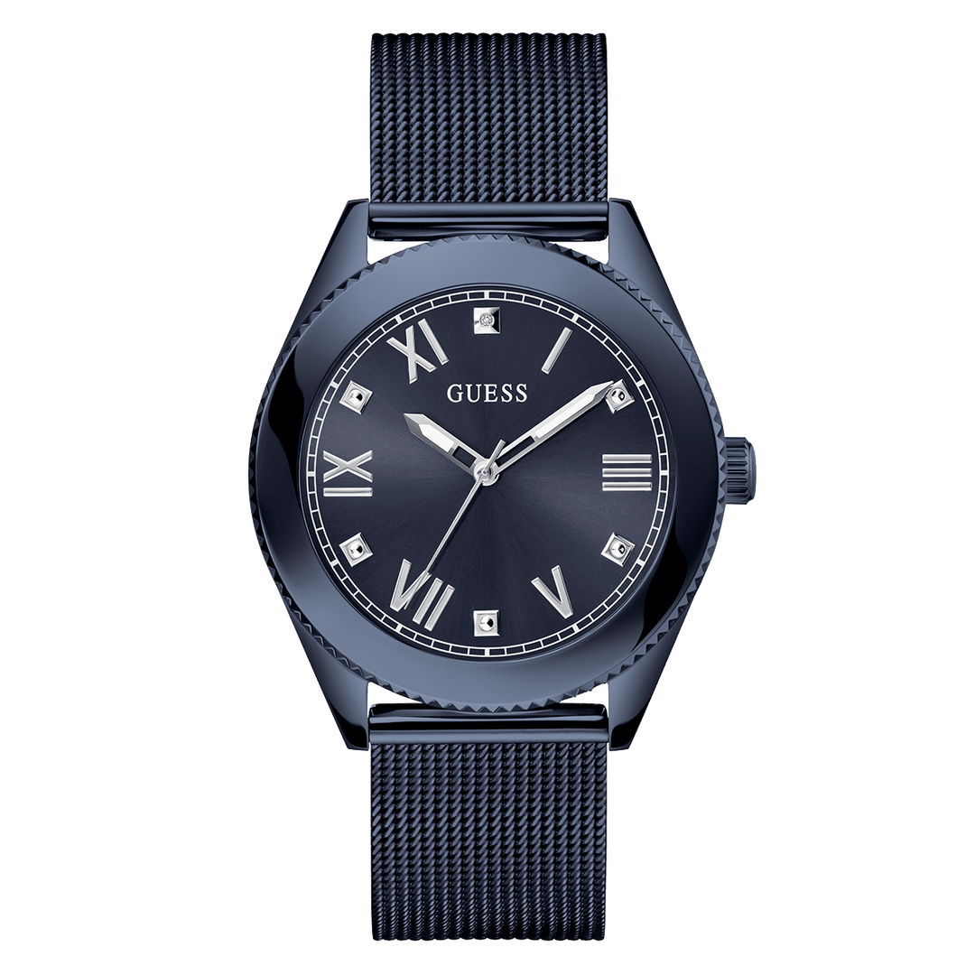 GUESS Mens Navy Analog Watch