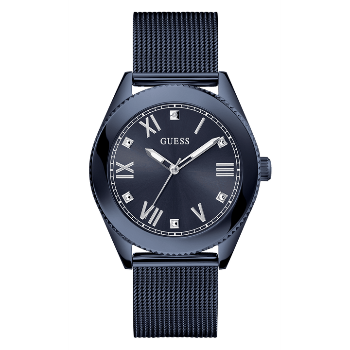GUESS Mens Navy Analog Watch