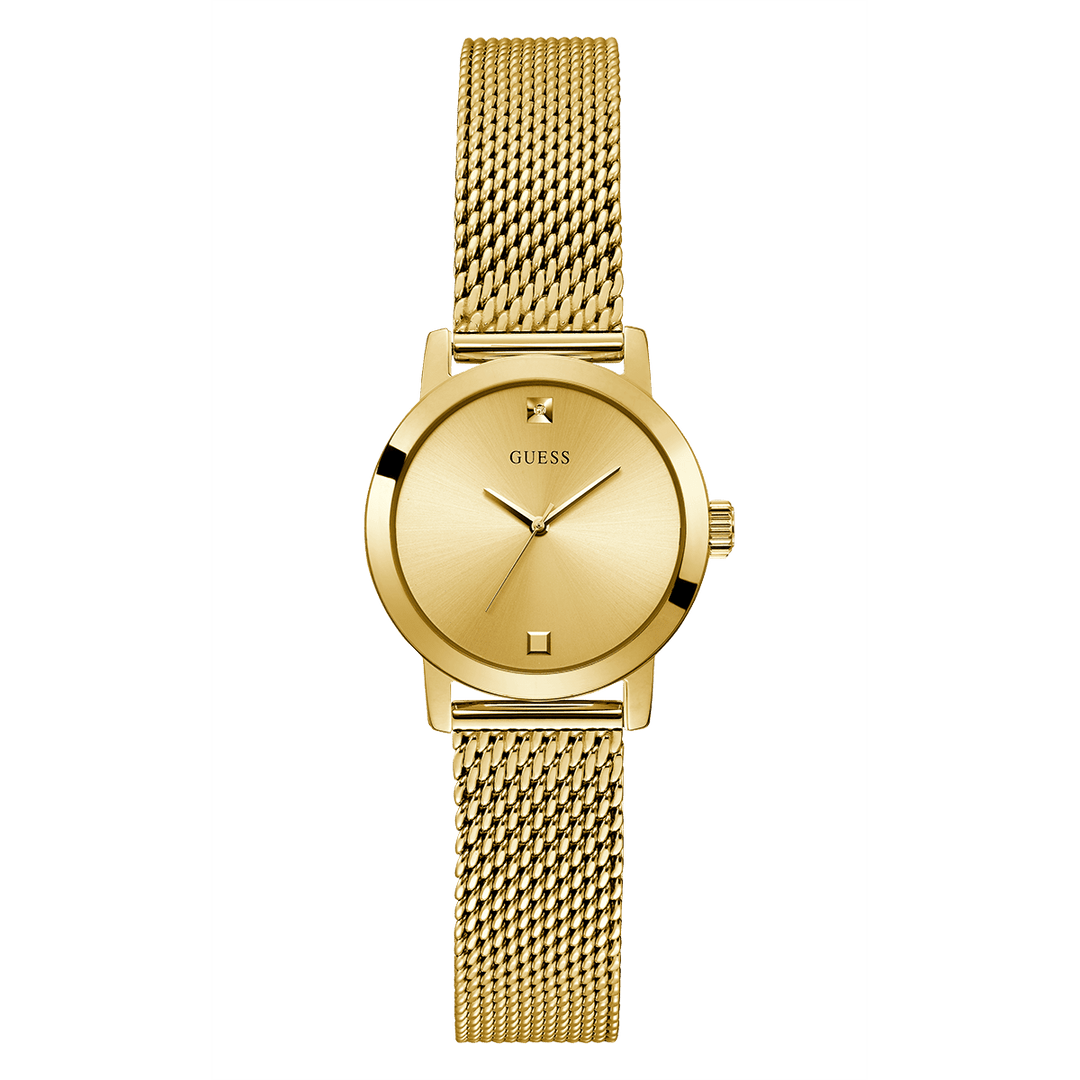 GUESS Ladies Gold Tone Analog Watch