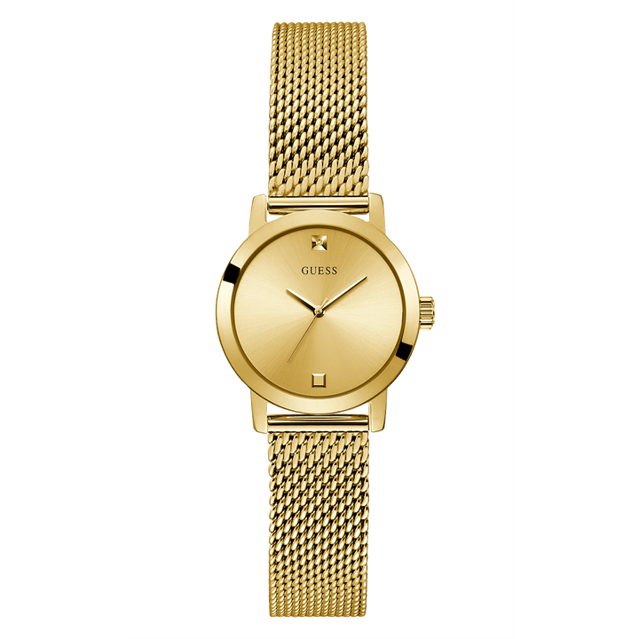 GUESS Ladies Gold Tone Analog Watch
