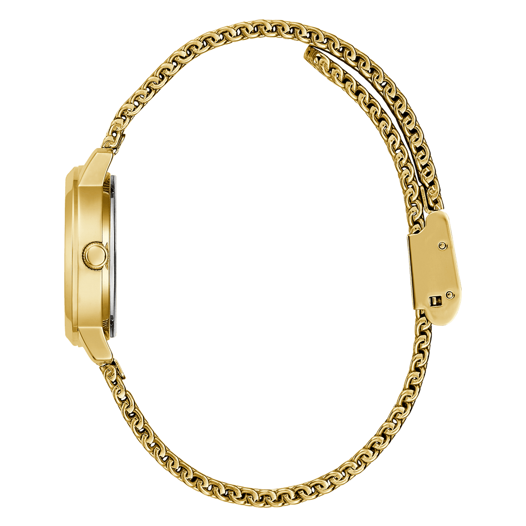GUESS Ladies Gold Tone Analog Watch