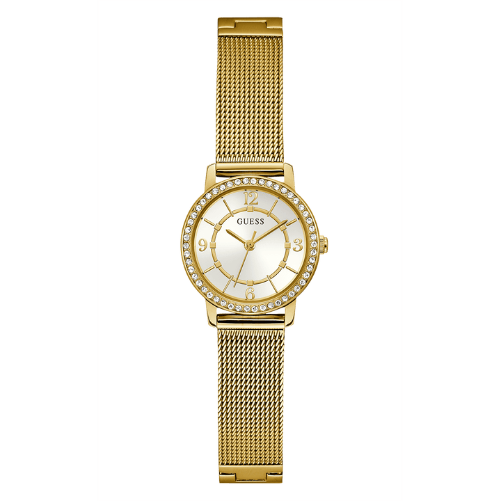 GUESS Ladies Gold Tone Analog Watch
