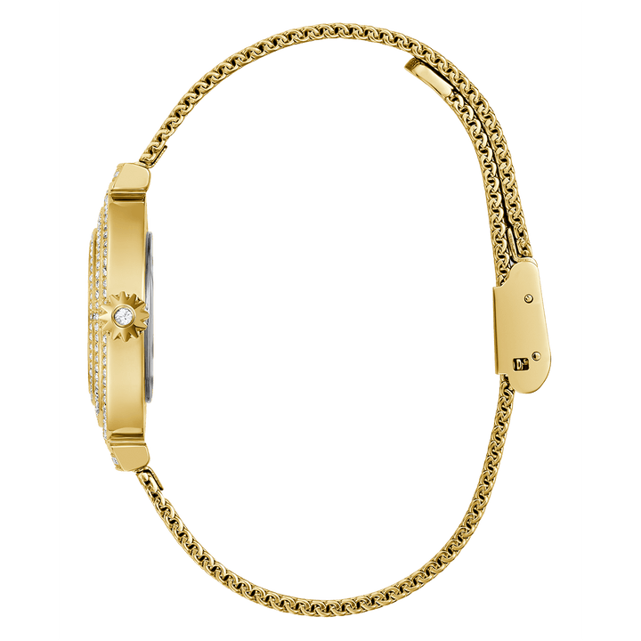 GUESS Ladies Gold Tone Analog Watch