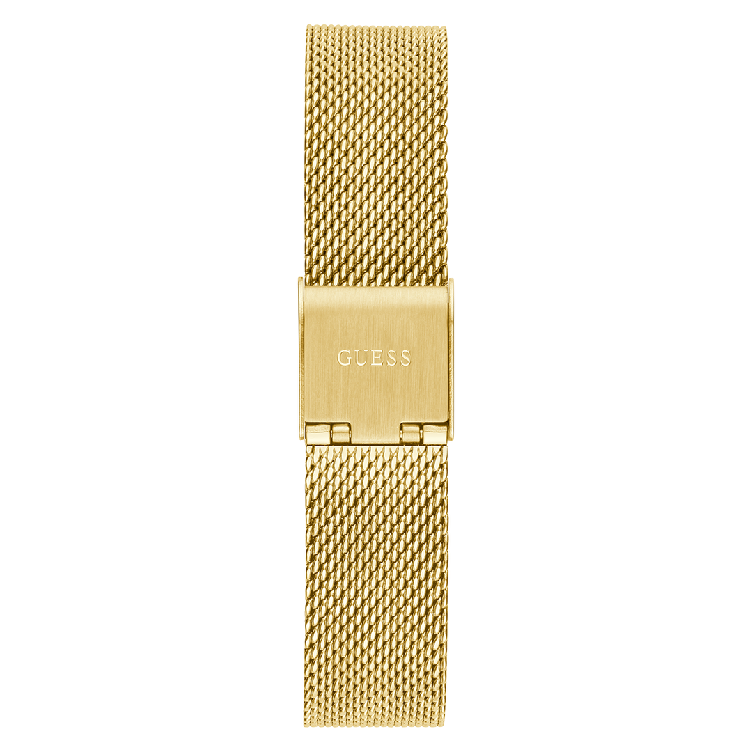 Stylish GUESS Gold Tone Analog Watch for Women - Perfect Gift