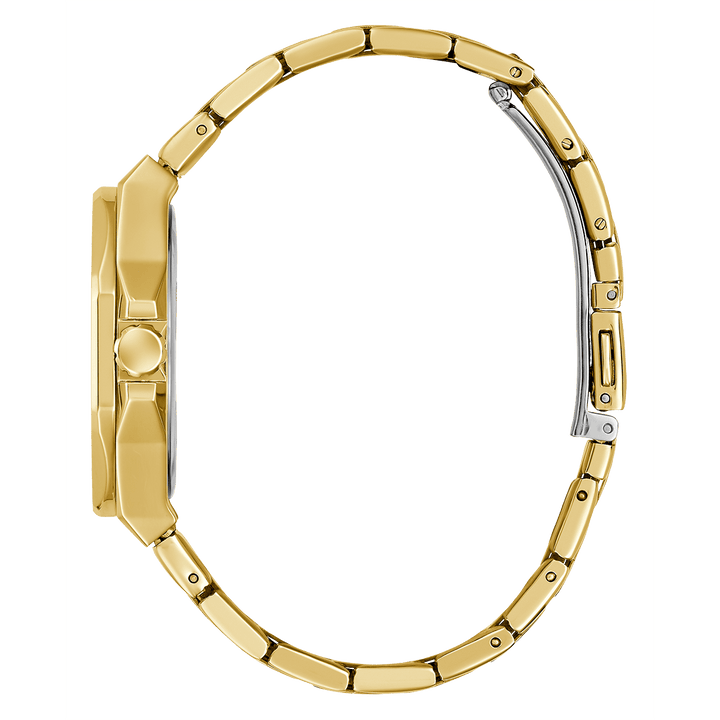 GUESS Ladies Gold Tone Date Watch