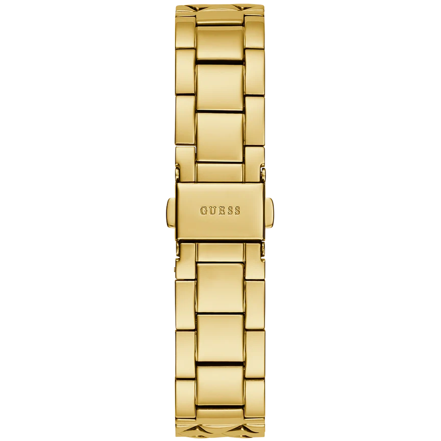 GUESS Ladies Gold Tone Analog Watch 34 mm