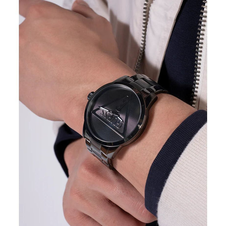 GUESS Badge Analog Watch for Men GW0782G2