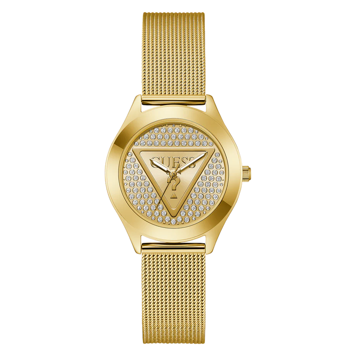 GUESS Ladies Gold Tone Analog Watch GW0835L2