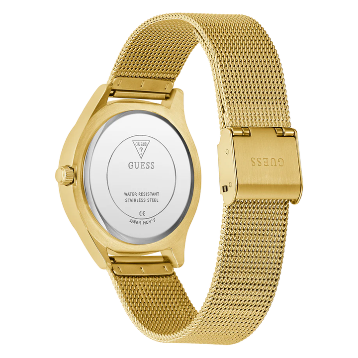 GUESS Ladies Gold Tone Analog Watch GW0835L2