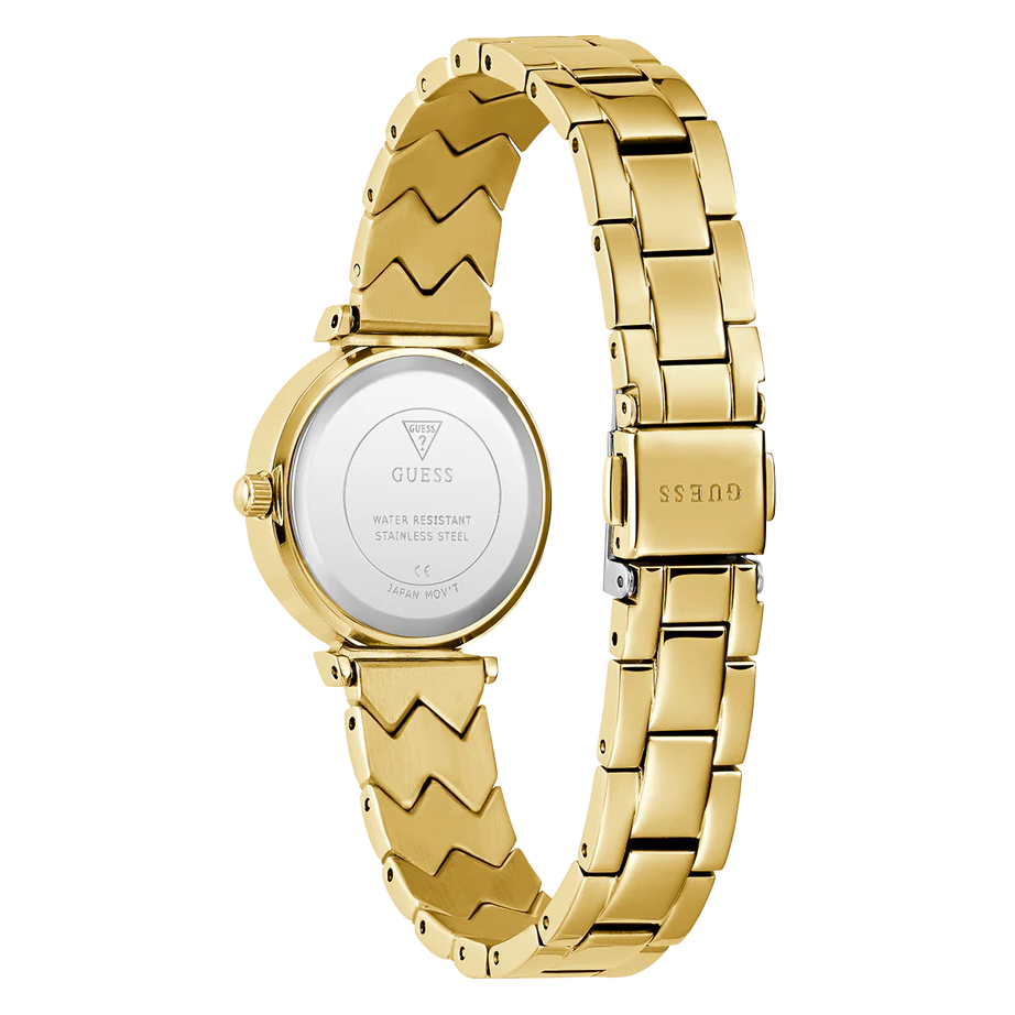 GUESS Ladies Gold Tone Analog Watch GW0839L2
