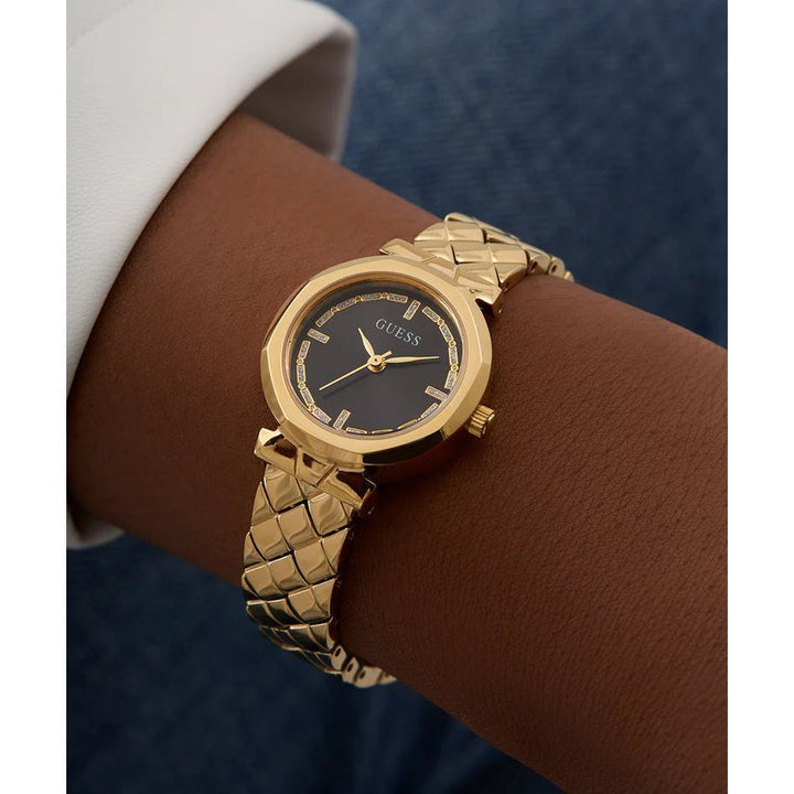 GUESS Ladies Gold Tone Analog Watch GW0839L2