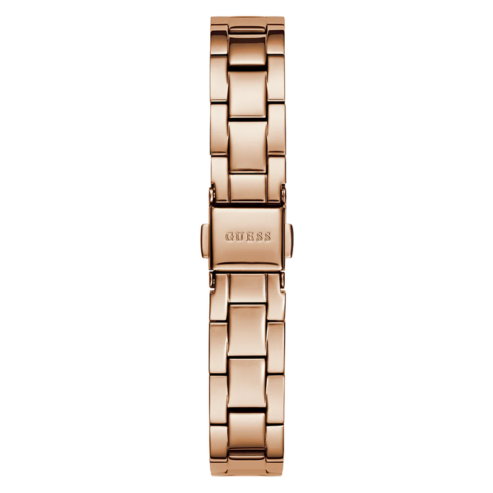 GUESS Ladies Rose Gold Tone Analog Watch GW0839L3