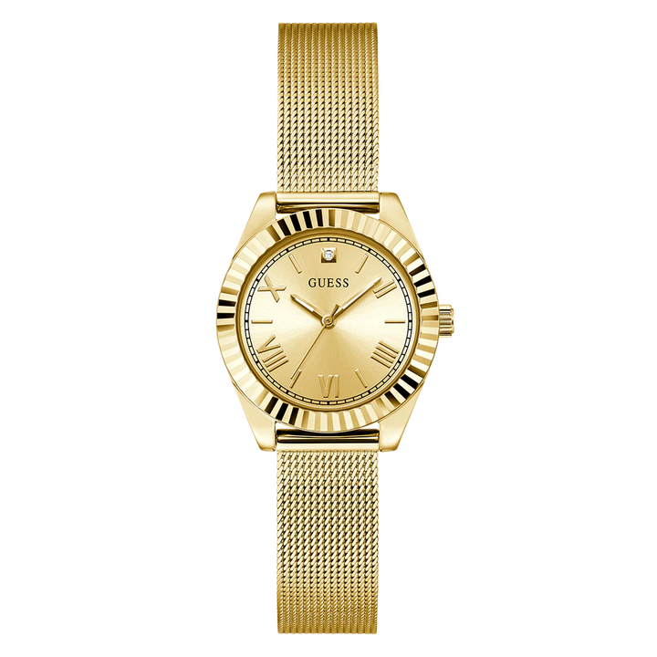 GUESS Ladies Gold Tone Analog Watch GW0842L2