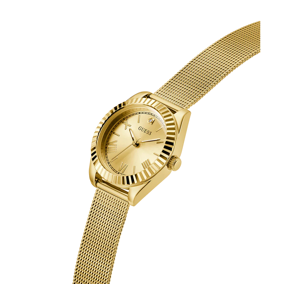 GUESS Ladies Gold Tone Analog Watch GW0842L2
