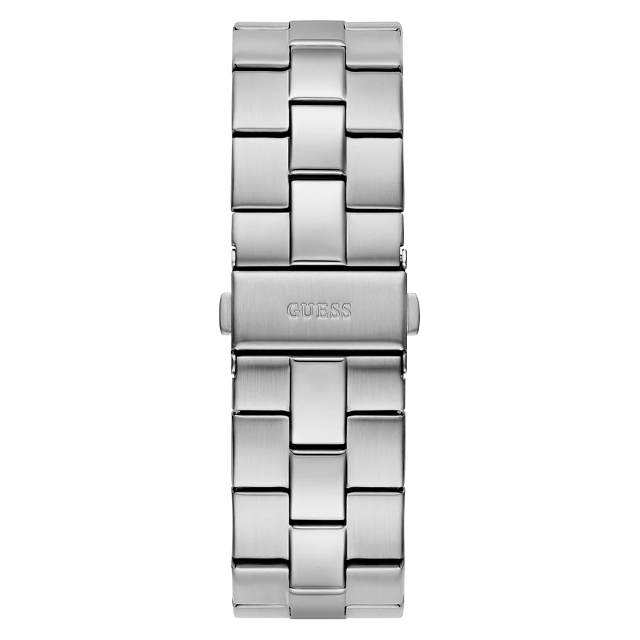 GUESS Mens Silver Tone Analog Watch GW0849G1