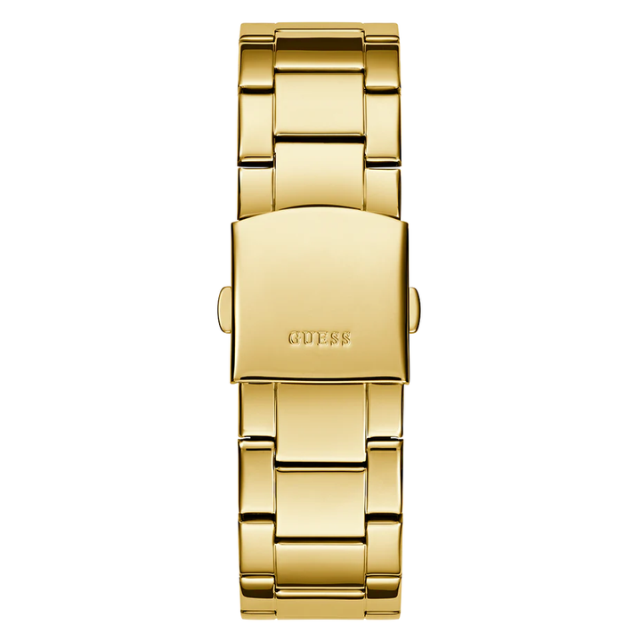 GUESS Mens Gold Tone Multi-function Watch GW0900G3