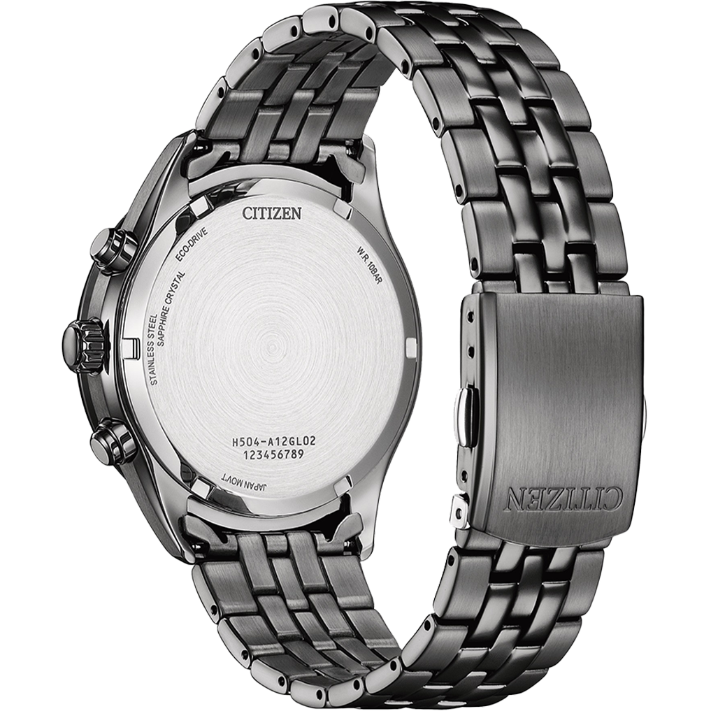 Citizen Eco-Drive Chronograph AT2577-57L - Timeless Style & Advanced Functionality