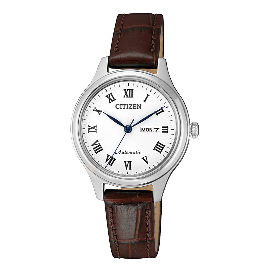 CITIZEN AUTOMATIC LADIES WATCH WHITE DIAL - PD7131-16A
