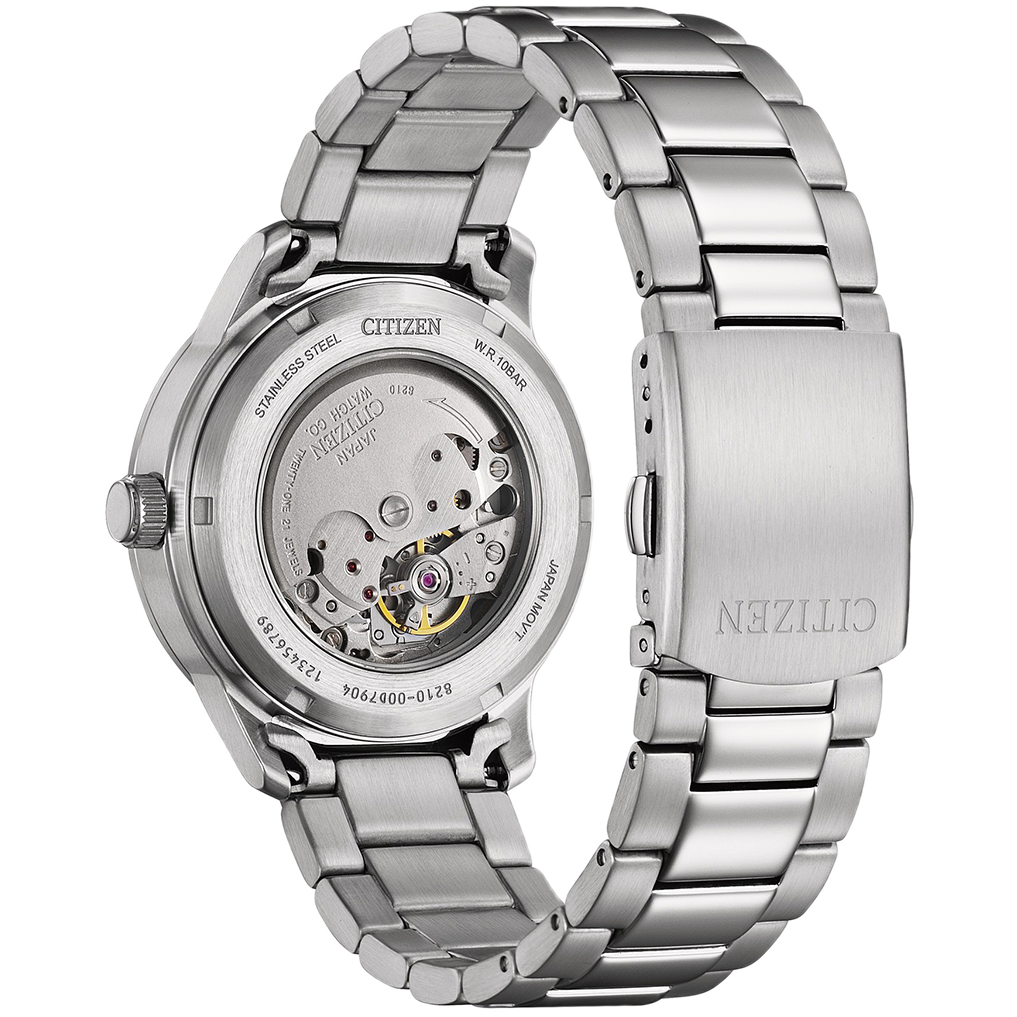 Citizen NJ0191-83X Automatic Men's Watch with Salmon Dial