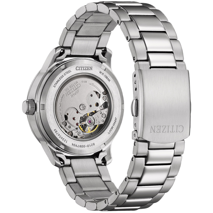 Citizen NJ0191-83X Automatic Men's Watch with Salmon Dial