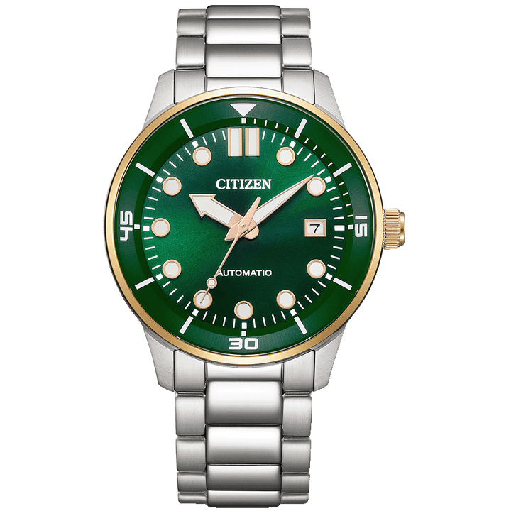 Citizen NJ0196-80X – Luxurious Automatic Watch with Green Dial